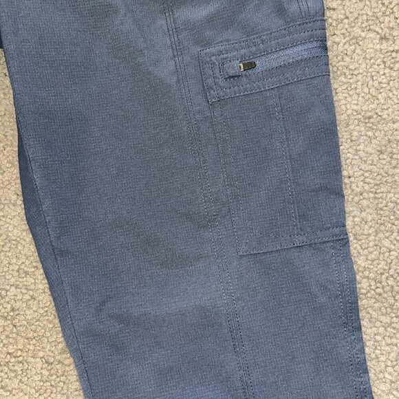 KUHL Women's HORIZN Skinny Cargo Hiking Outdoor PANTS in Navy Size: 12R - Picture 4 of 14